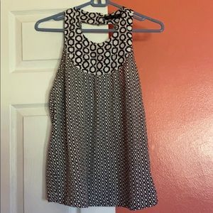 Banana republic geometric top